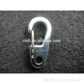 alibaba titanium spring snap titanium key hook/titanium keychain from titanium products manufacture